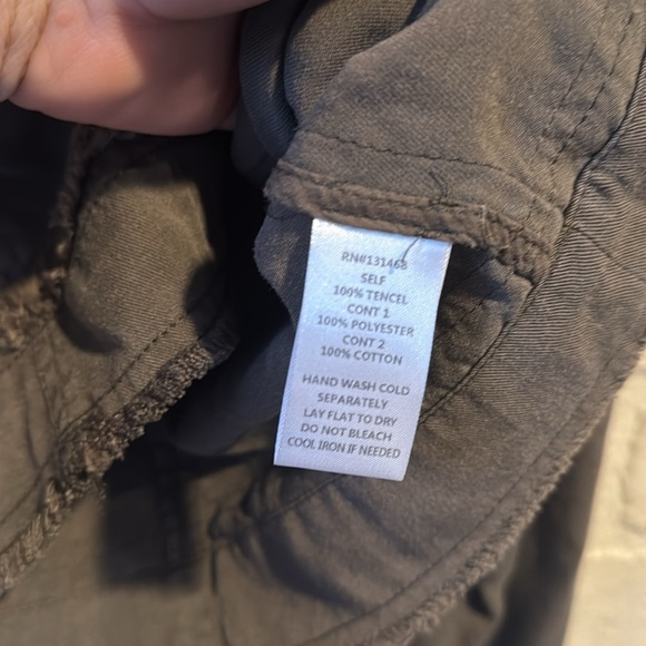 Fate green jacket olive Women's Brown Jacket medium NEW lightweight - Picture 4 of 5